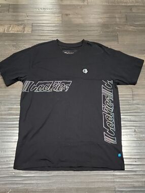 Cookies Men's Black Short-Sleeve Logo T-Shirt
